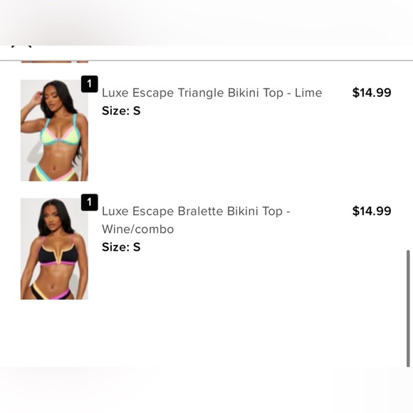 Bikini top - Picture 2 of 2